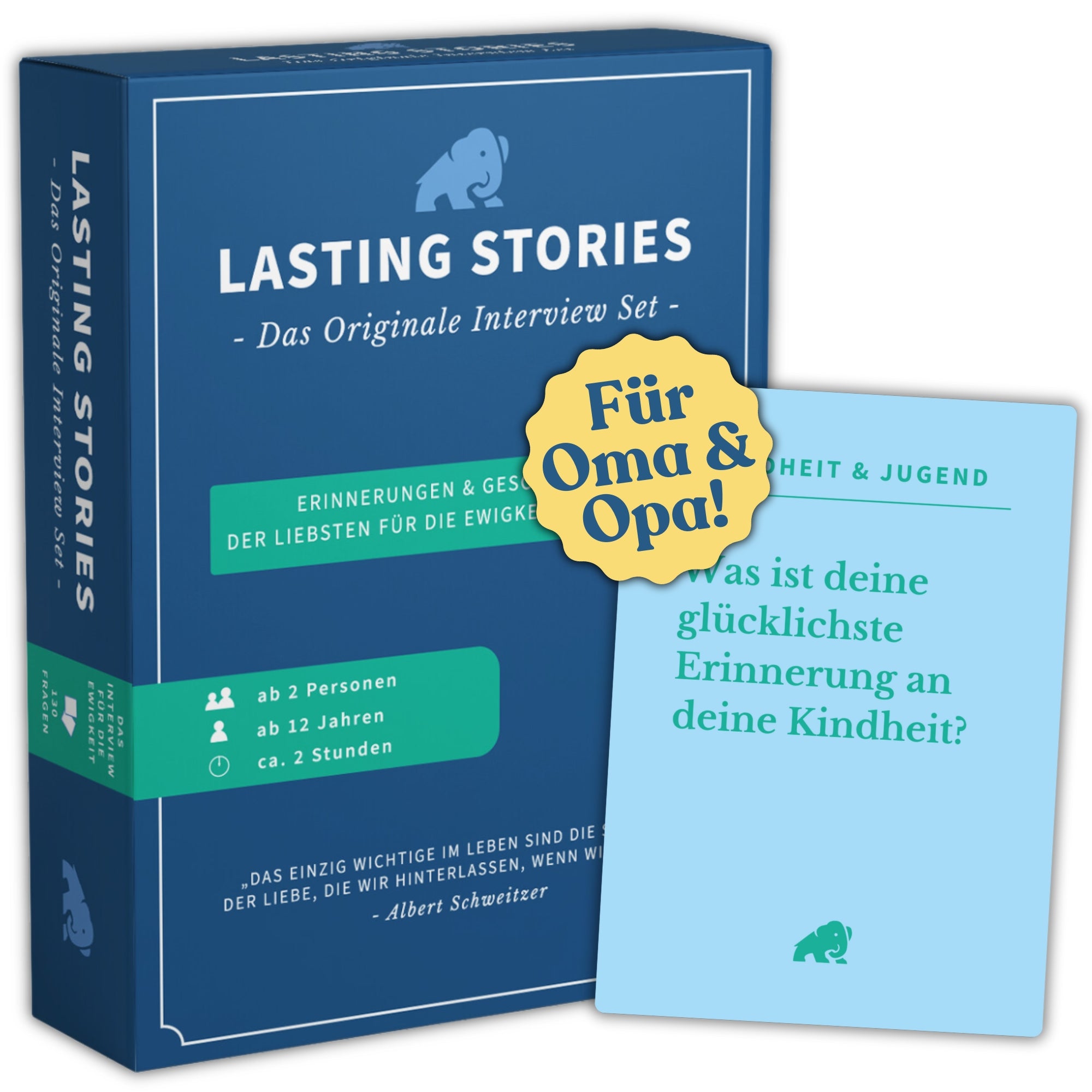 Lasting Stories Interview Set Hauptbild