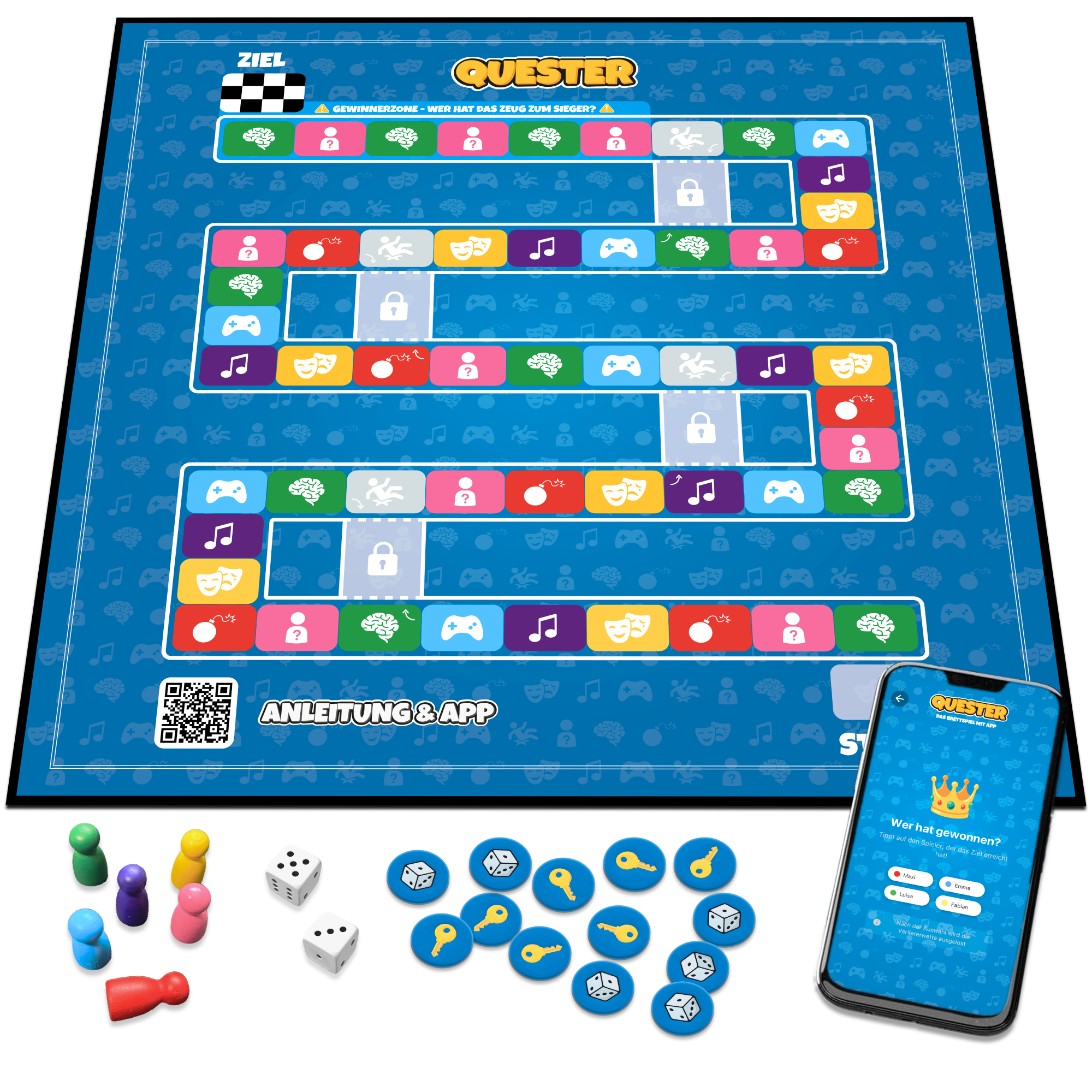 Quester - Das Brettspiel mit App